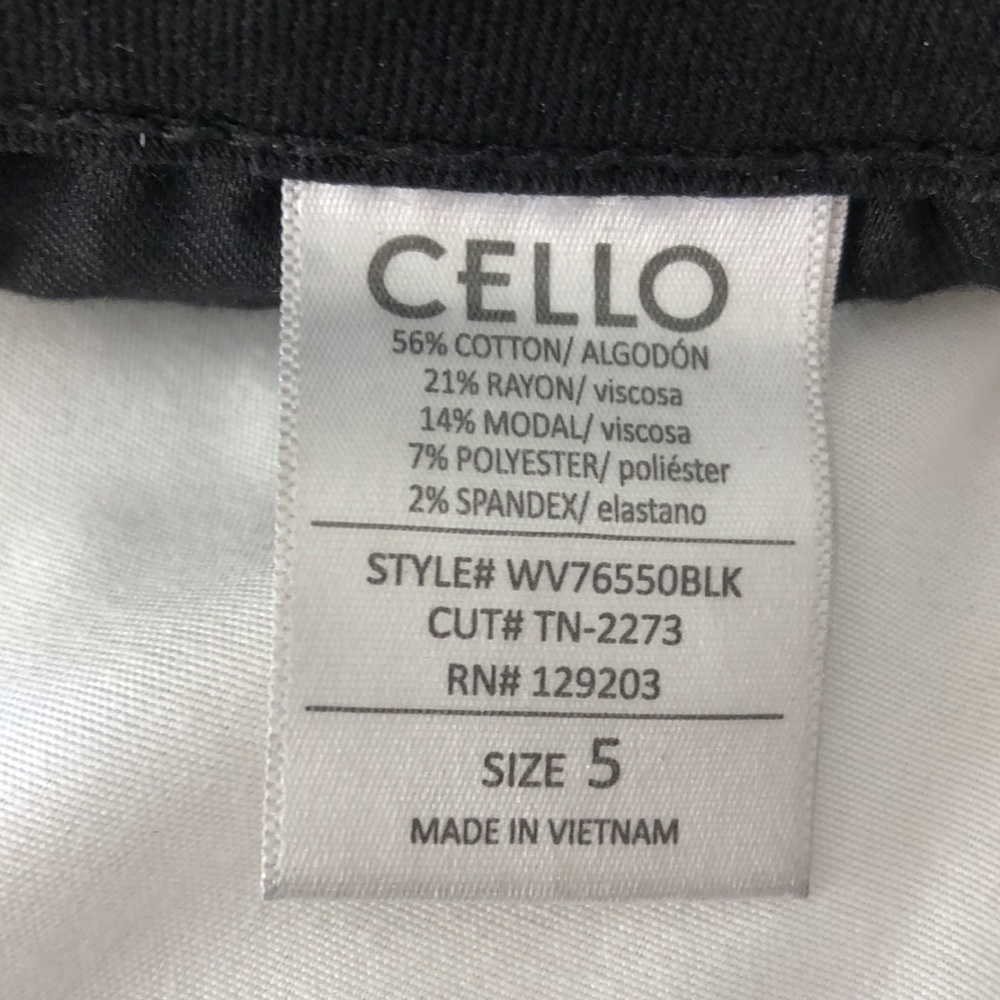 Fringe Cello black jeans. - Picture 4 of 4